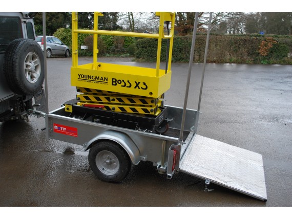 SU350 / SU550 Access Platform Trailer Youngman Boss X3 Scissor Lift 